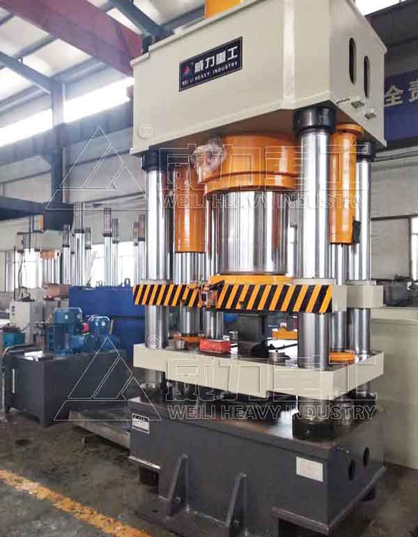 800噸四梁四柱液壓機，稀土合金粉末成型液壓機