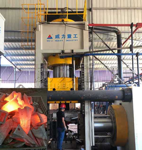 5000噸組合框架式油壓機